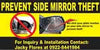 Side Mirror Etching Services